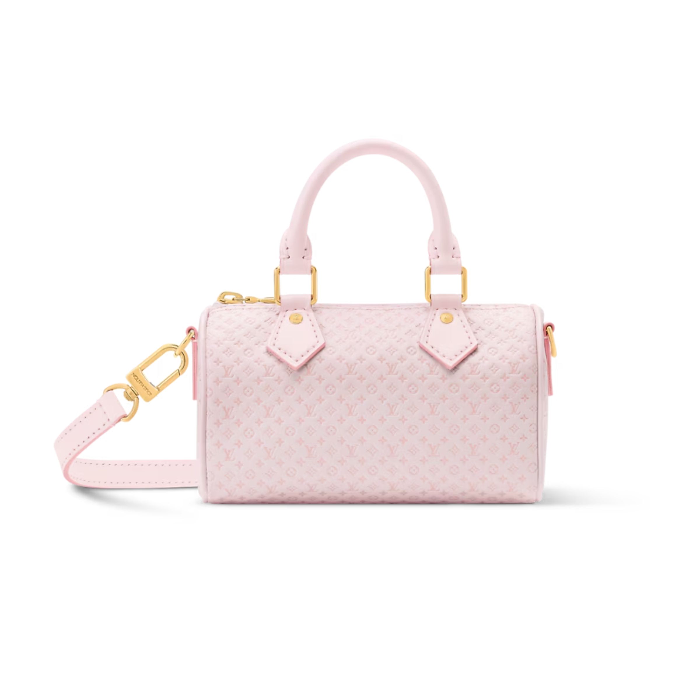 Louis Vuitton Nano Speedy Bag Light Bliss Cream 16cm M29414