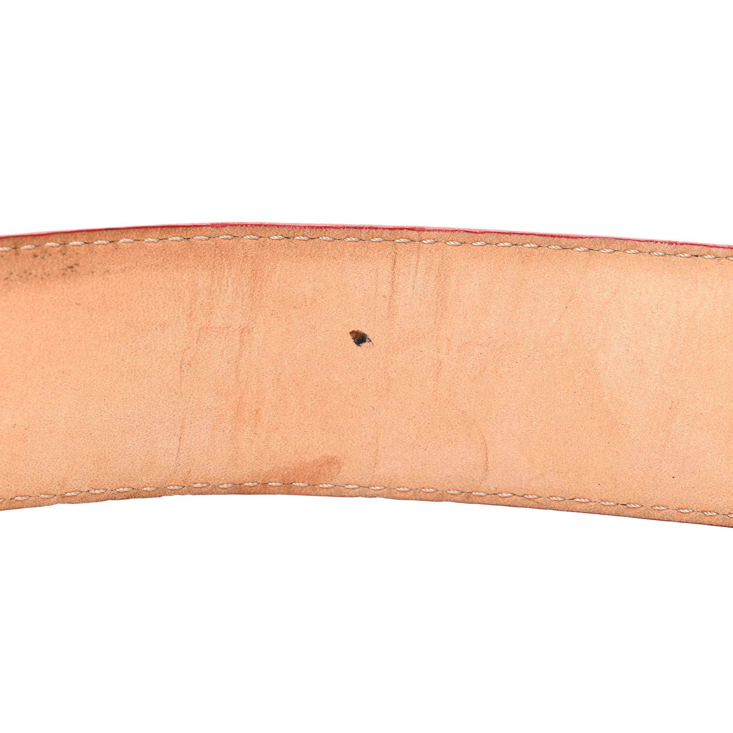 Calfskin Tonal 3cm La Medusa Belt 110 44 Red
