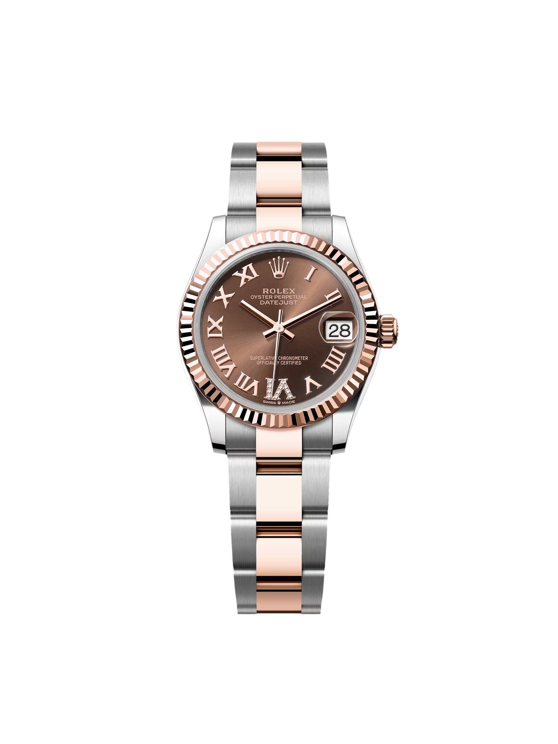 Rolex Datejust m278271-0003/0004 Chocolate 31mm Dial Oyster Bracelet Watch