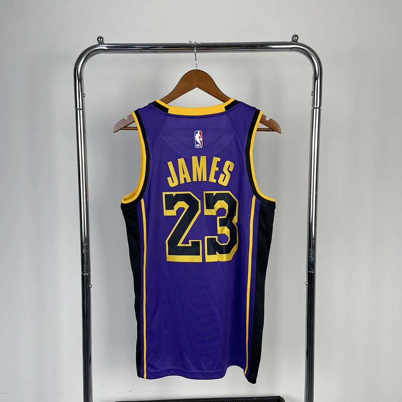 2023 NBA Lakers 23 JAMES Basketball Jersey