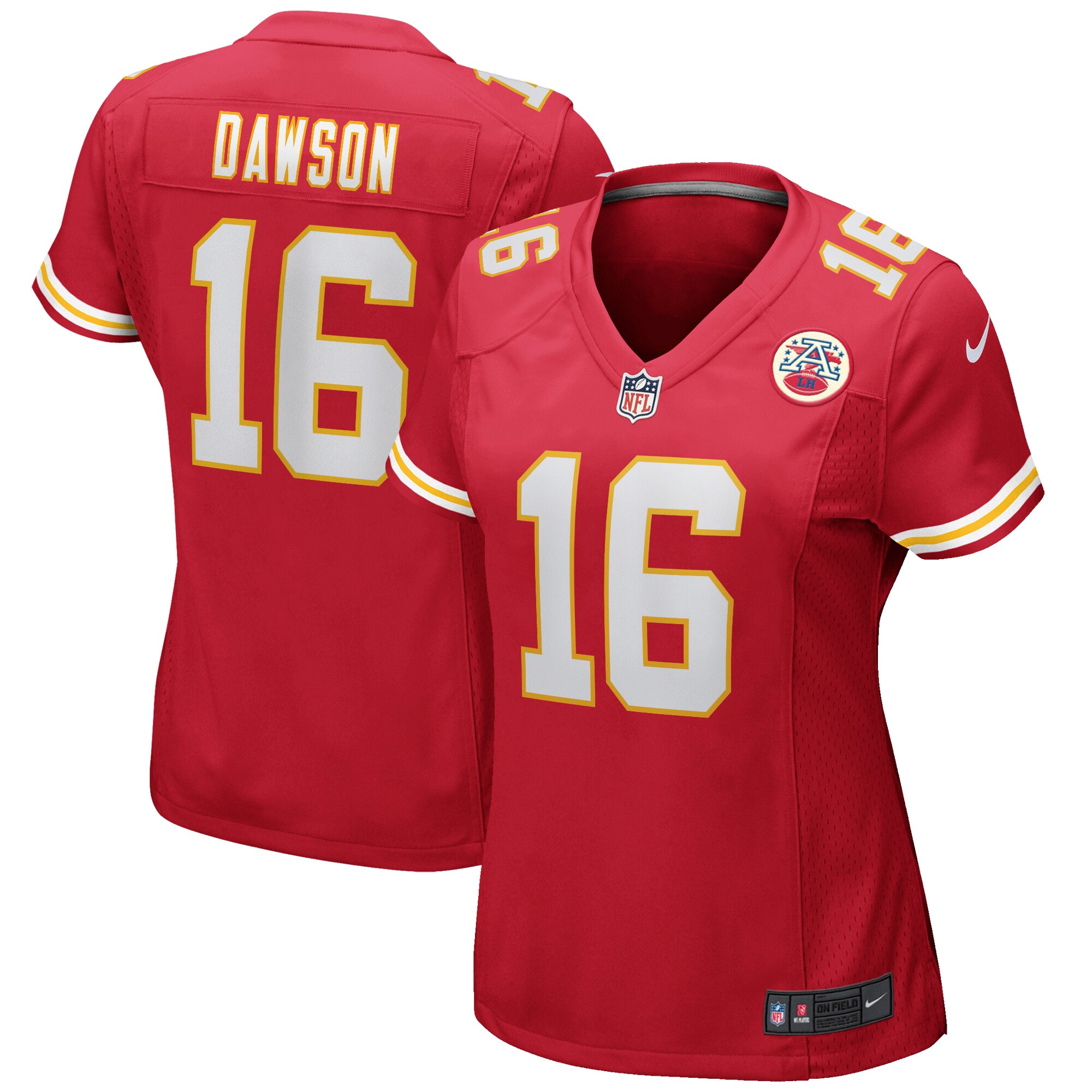 Len Dawson Kansas City Chiefs Nike Women's Game Retired Player Jersey - Red