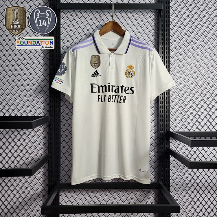 2022-23 Real Madrid home Benzema vini jr. KROOS MODRIC Football jersey
