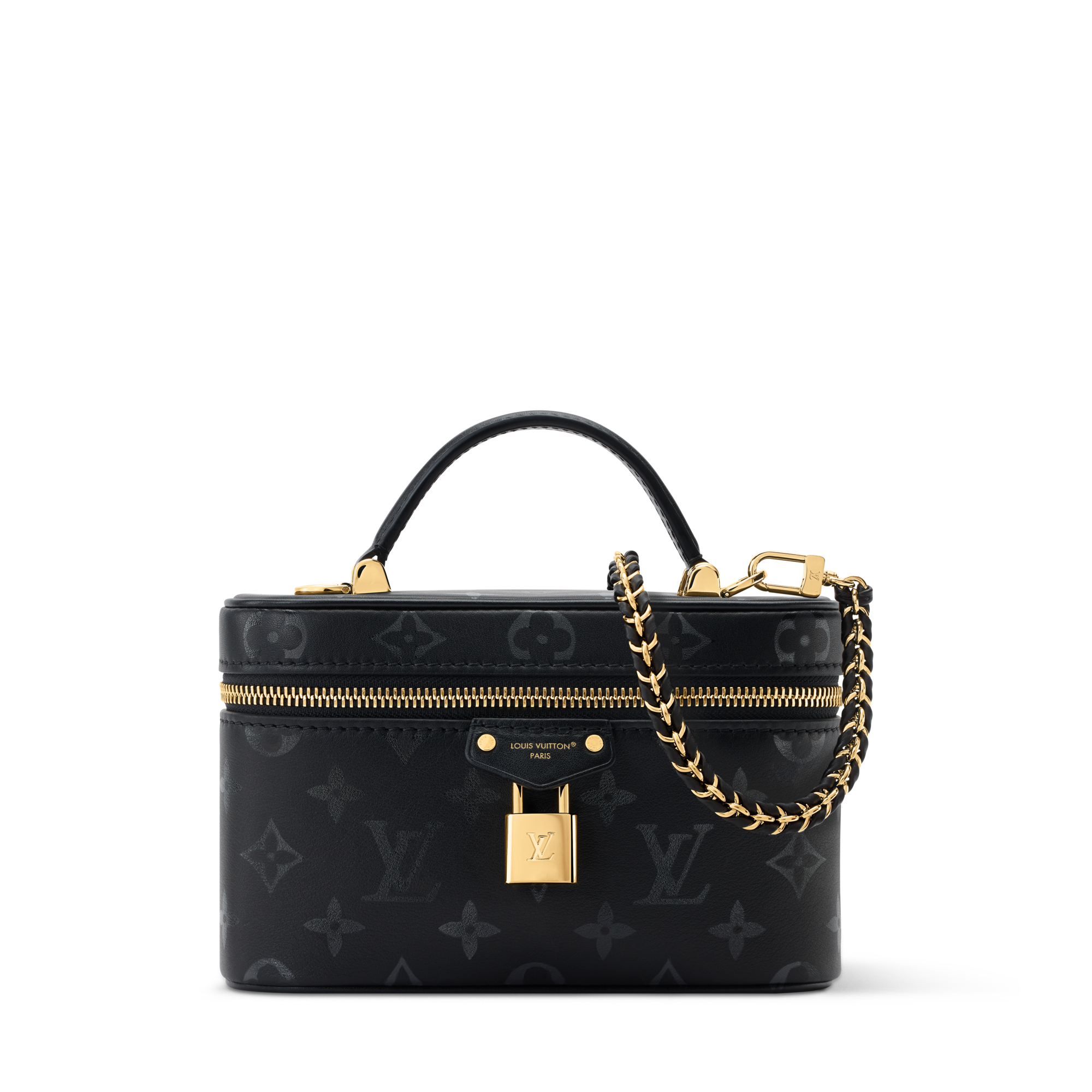 Louis Vuitton M3A372 Vanity Chain Pouch Black