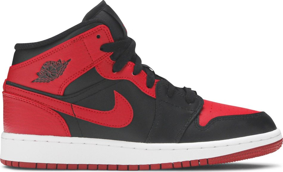 Air Jordan 1 Mid GS Banned 554725-074