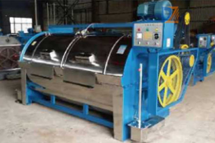 Filter cloth cleaning machine