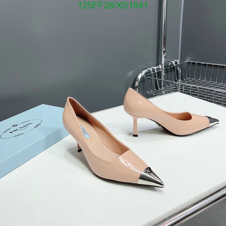 Prada Brushed Leather Pumps Pink