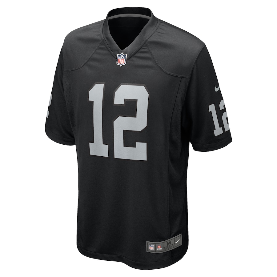 Men's Las Vegas Raiders Aidan O'Connell Nike Black Team Game Jersey