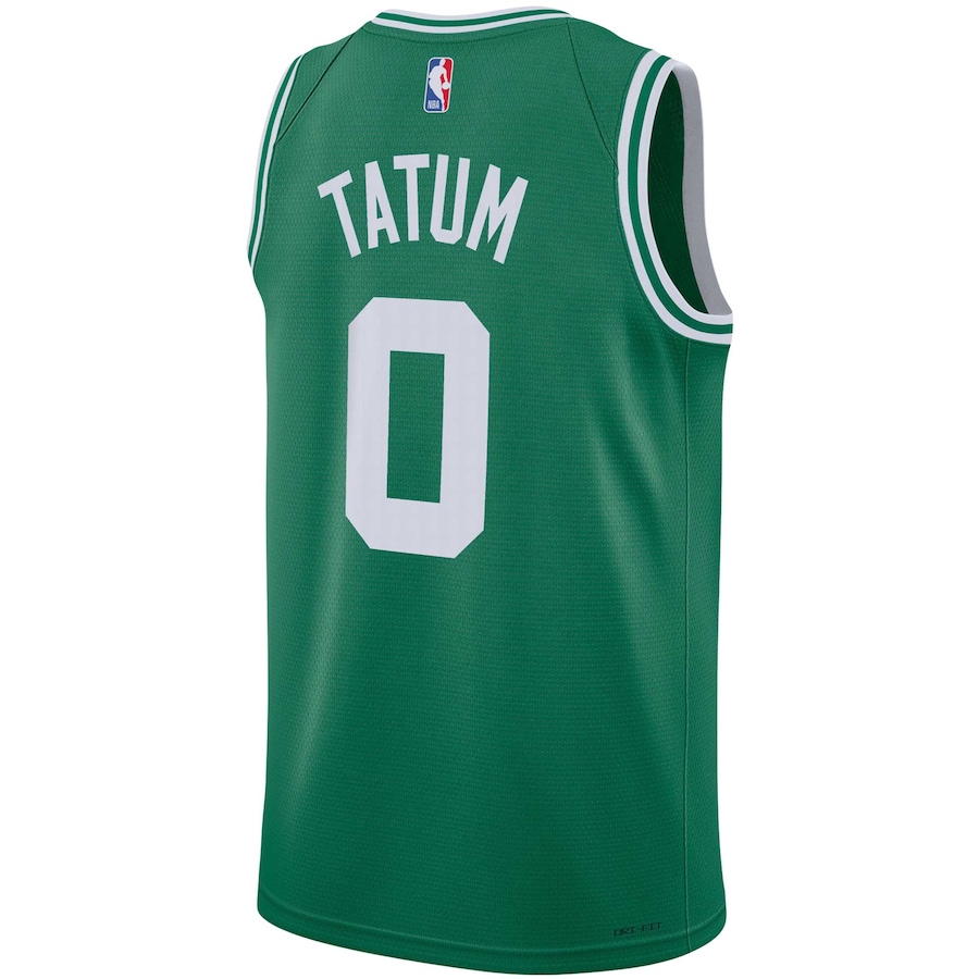 Youth Boston Celtics Jayson Tatum Fanatics Kelly Green Fast Break Replica Jersey - Icon Edition