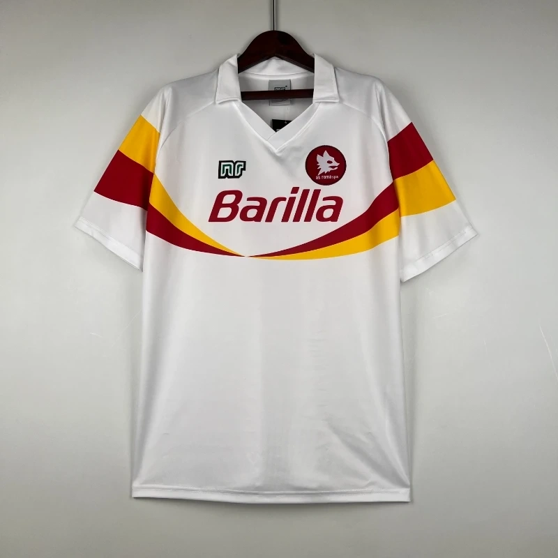 Retro AS Roma 1990-91 Away Football jersey retro