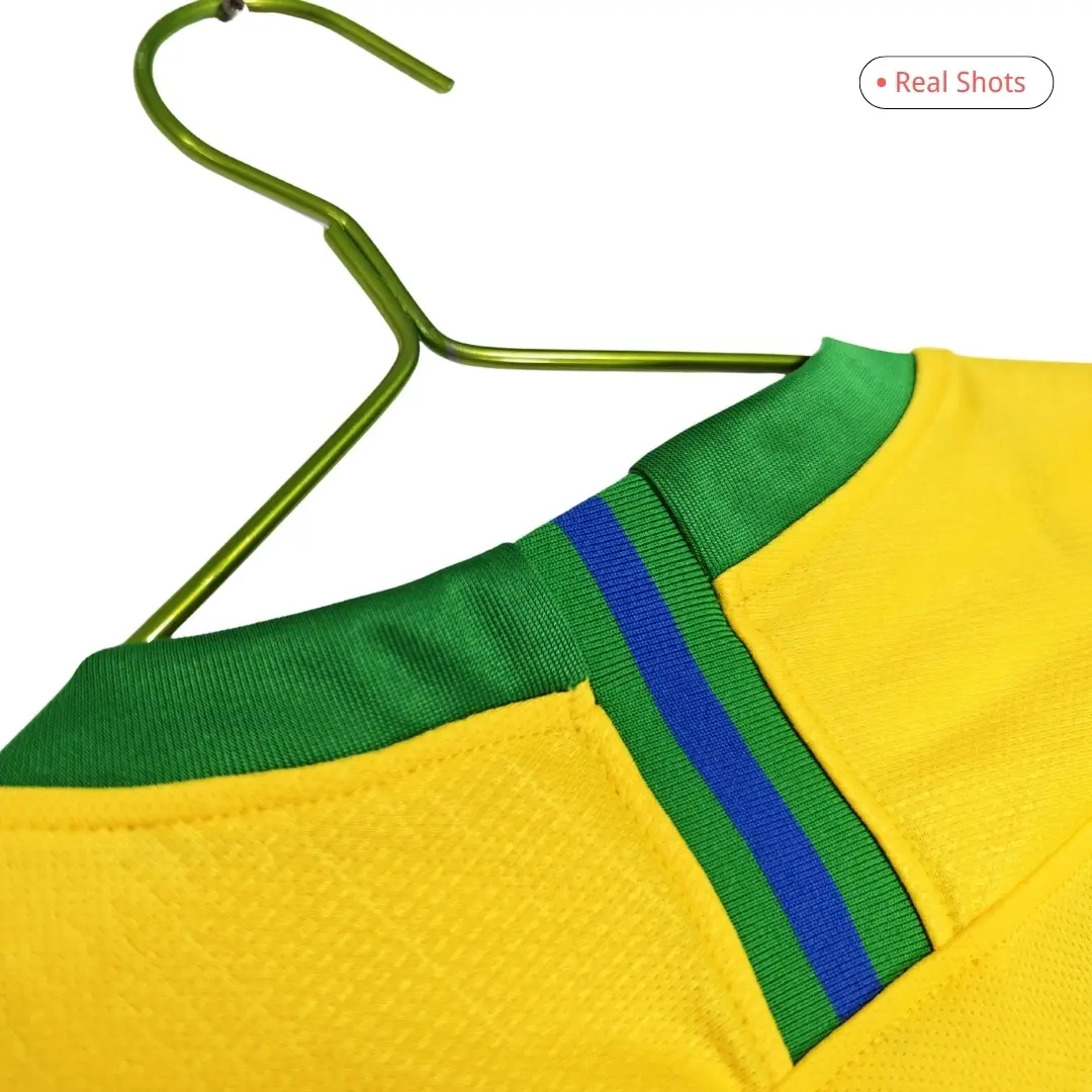 Brazil 2018 Home Retro Soccer Jersey