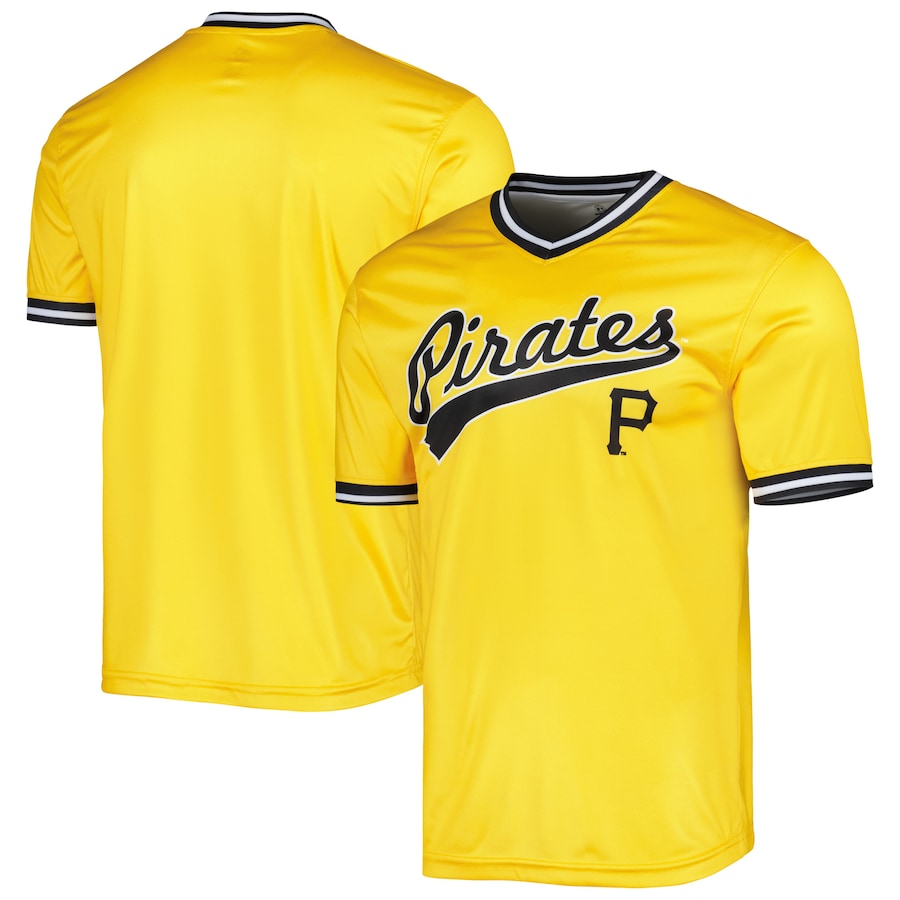 Pittsburgh Pirates Stitches Cooperstown Collection Team Jersey Gold