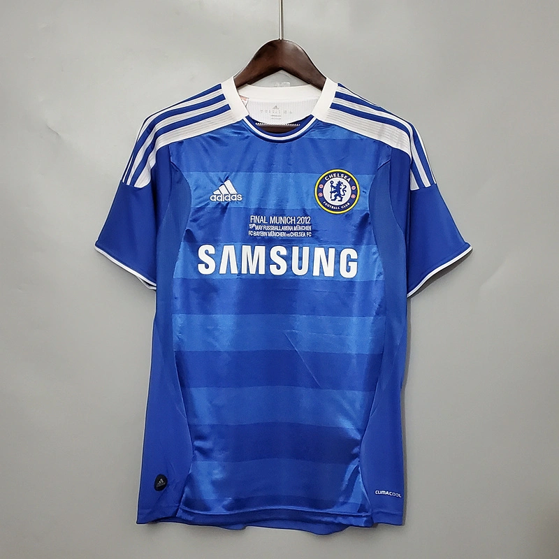 Retro 2011-12 UCL Chelsea Champions League version home  Football jersey retro