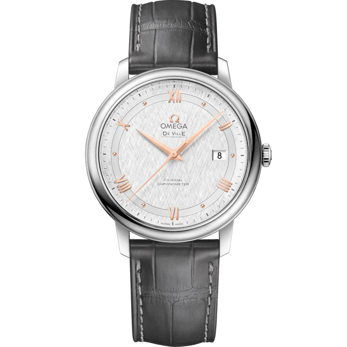 Omega De Ville Prestige 39.5 mm Silver Dial Stainless Steel Strap 424.13.40.20.02.005