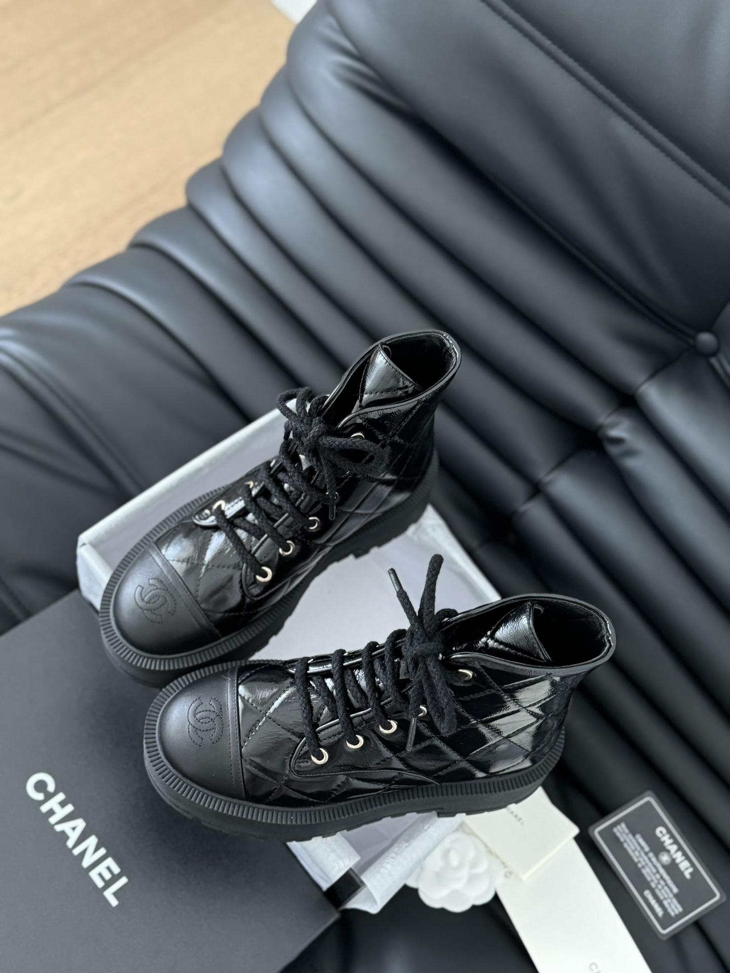 Chanel-short boots