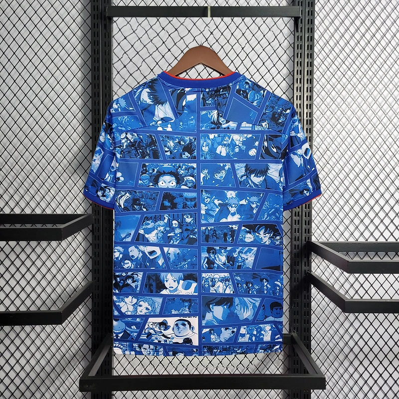 2021 Japan Commemorative Edition Blue Football jersey