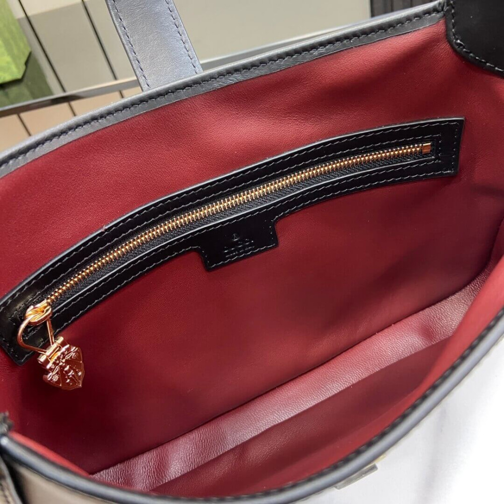 Gucci Jackie Small Shoulder Bag Smooth Leather 27.5cm