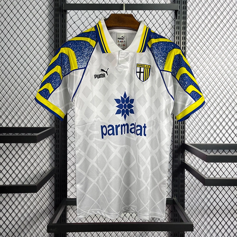 Retro 1995-97 Parma Away retro football jersey