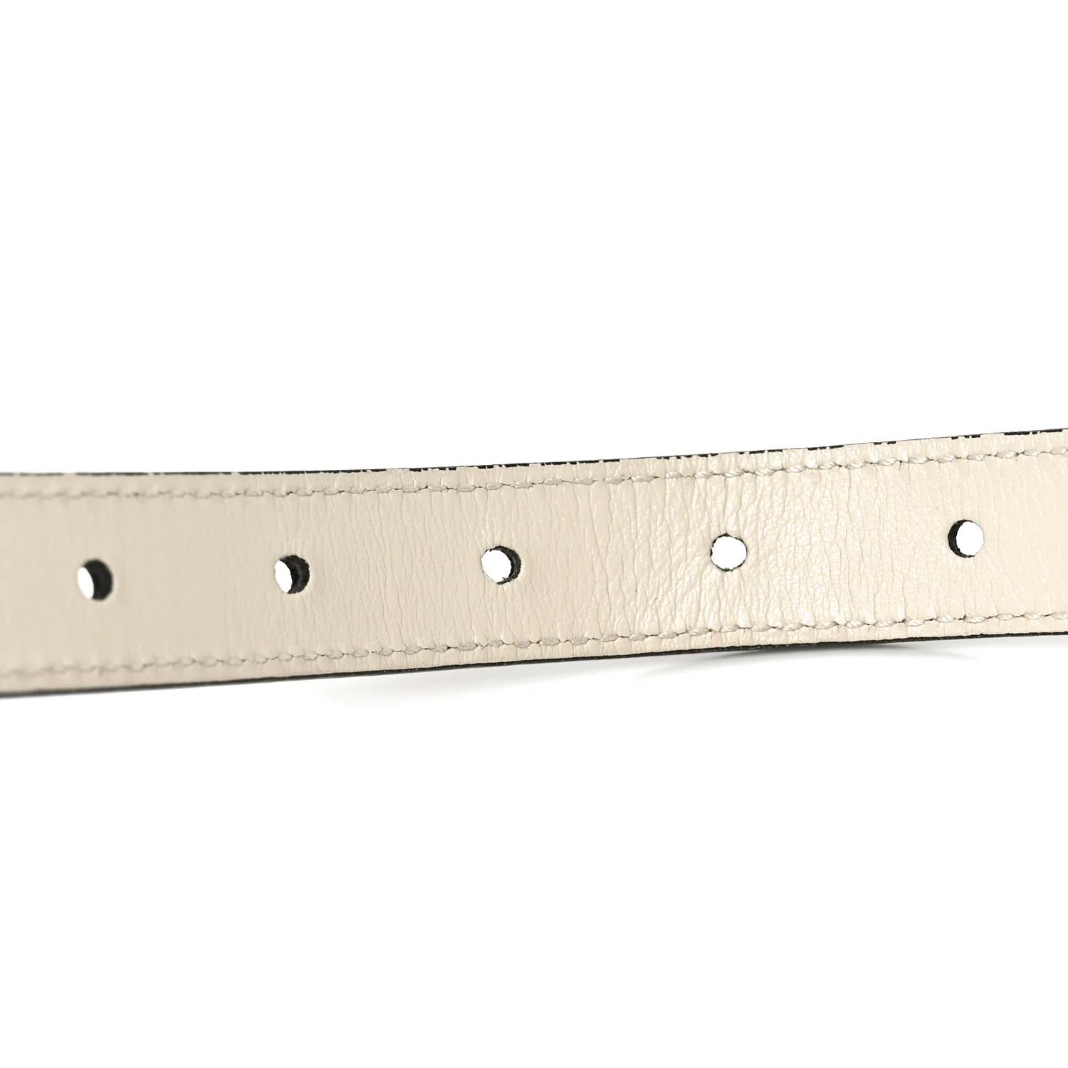 Calfskin Double G 20mm Belt Black