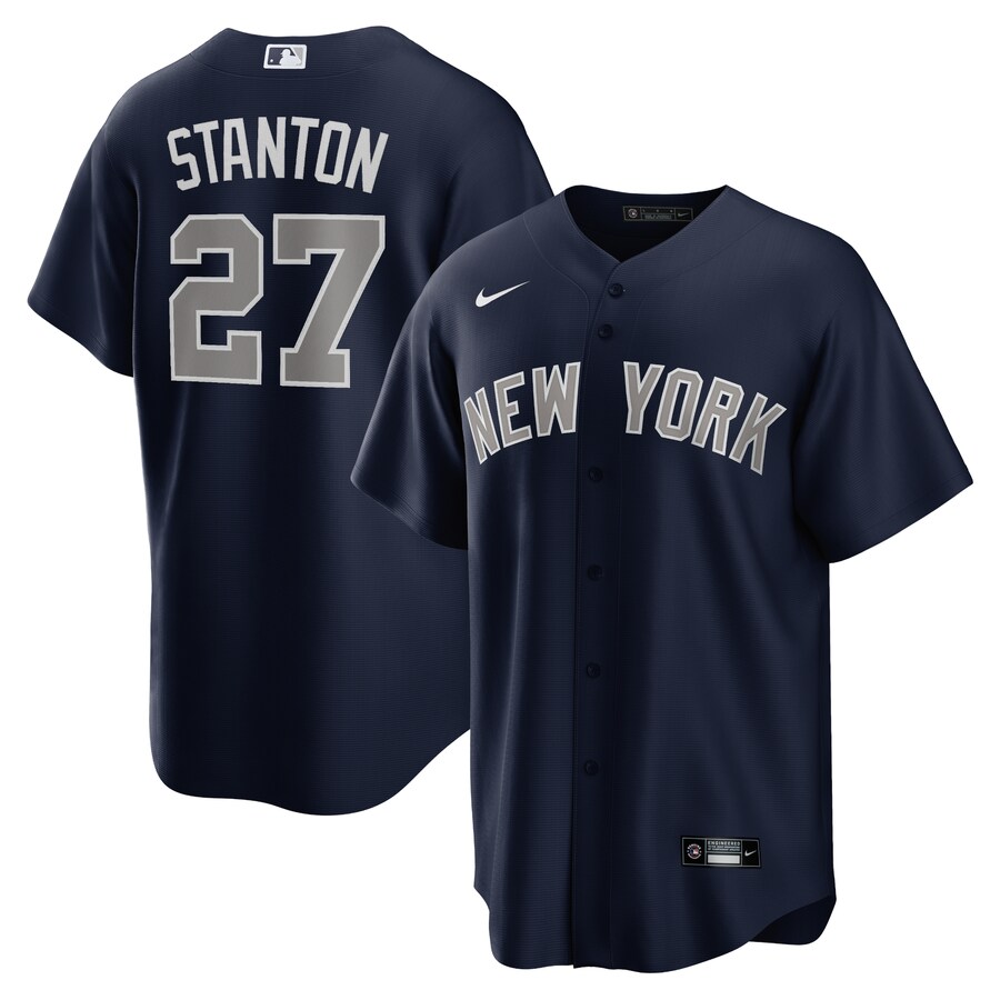 Giancarlo Stanton New York Yankees Alternate Player Jersey Navy