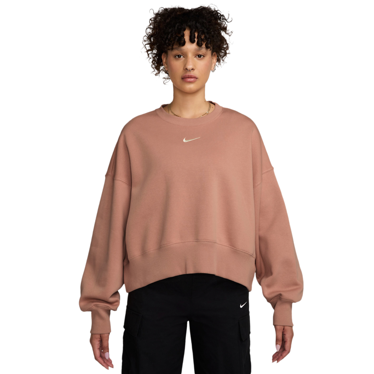 Nike NSW Style Fleece Crew OOS