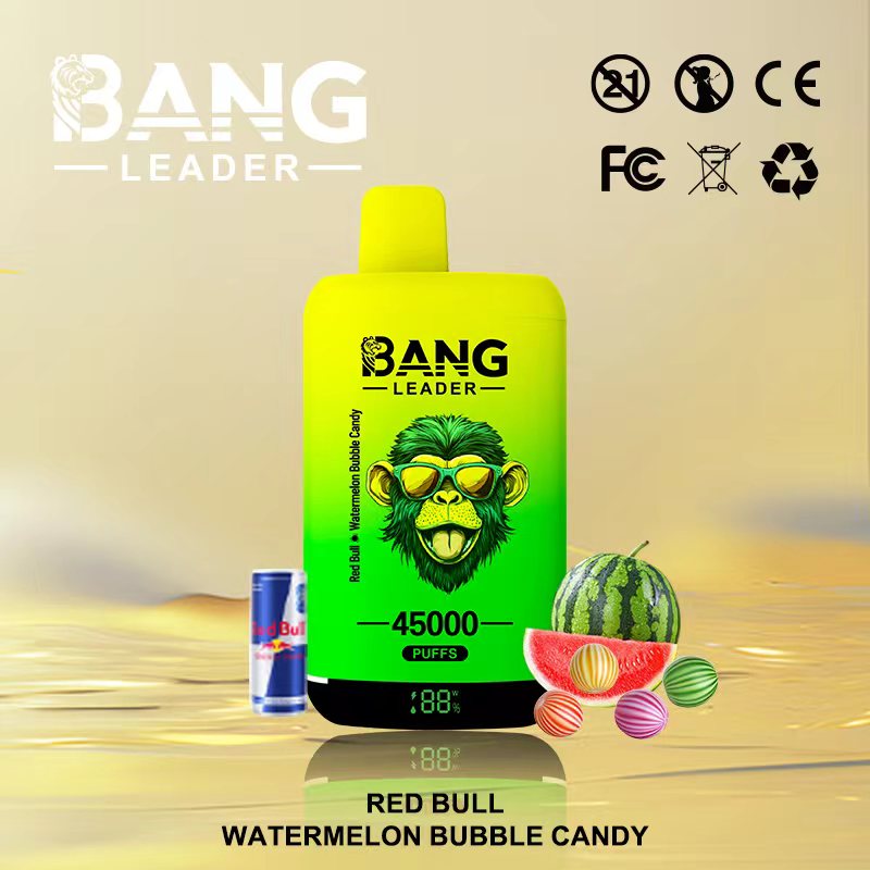 Bang Leader 45K Puffs 2-in-1 Prefilled Vape | Dual Flavor,  Rechargeable