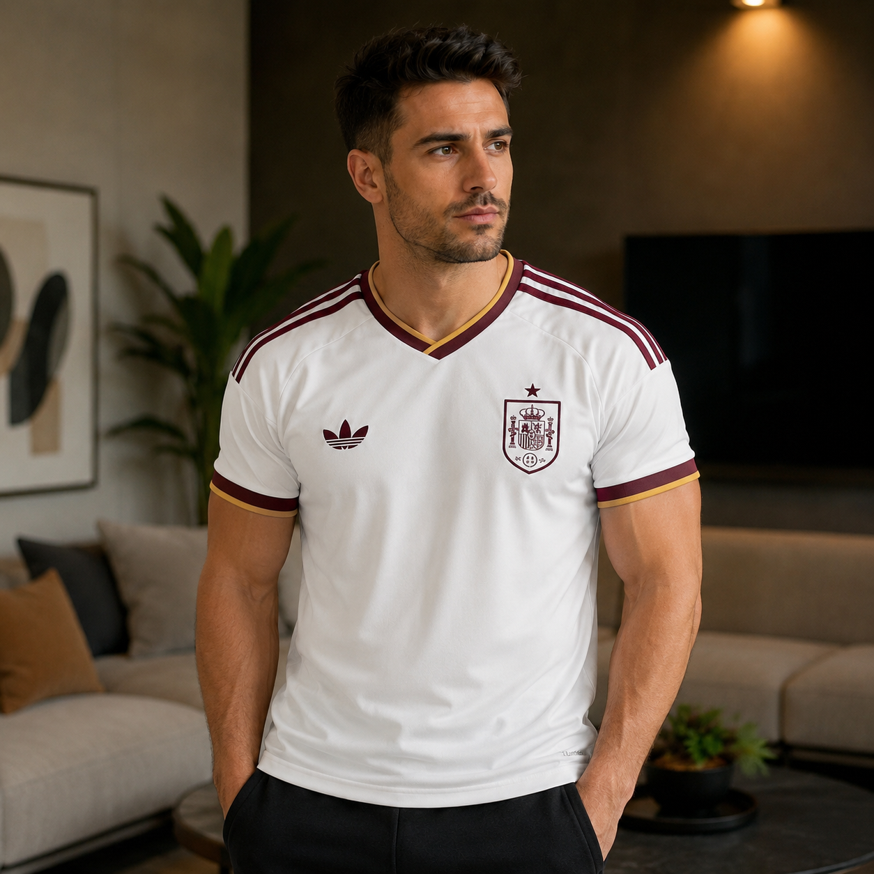 World Cup 2026 Spain Team Away Football Jersey - JerseyFun