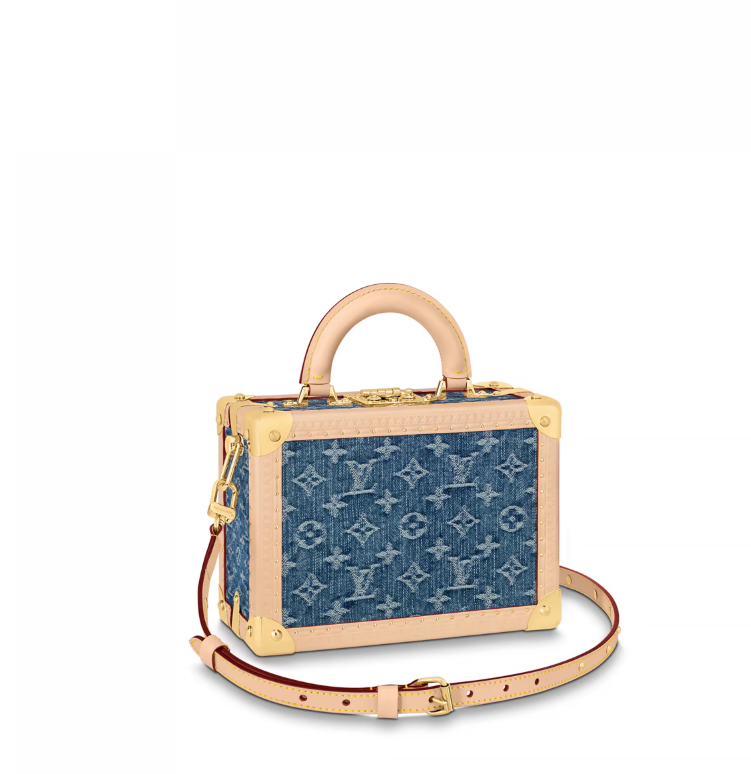 Louis Vuitton M24161 Petite Valise Denim Blue