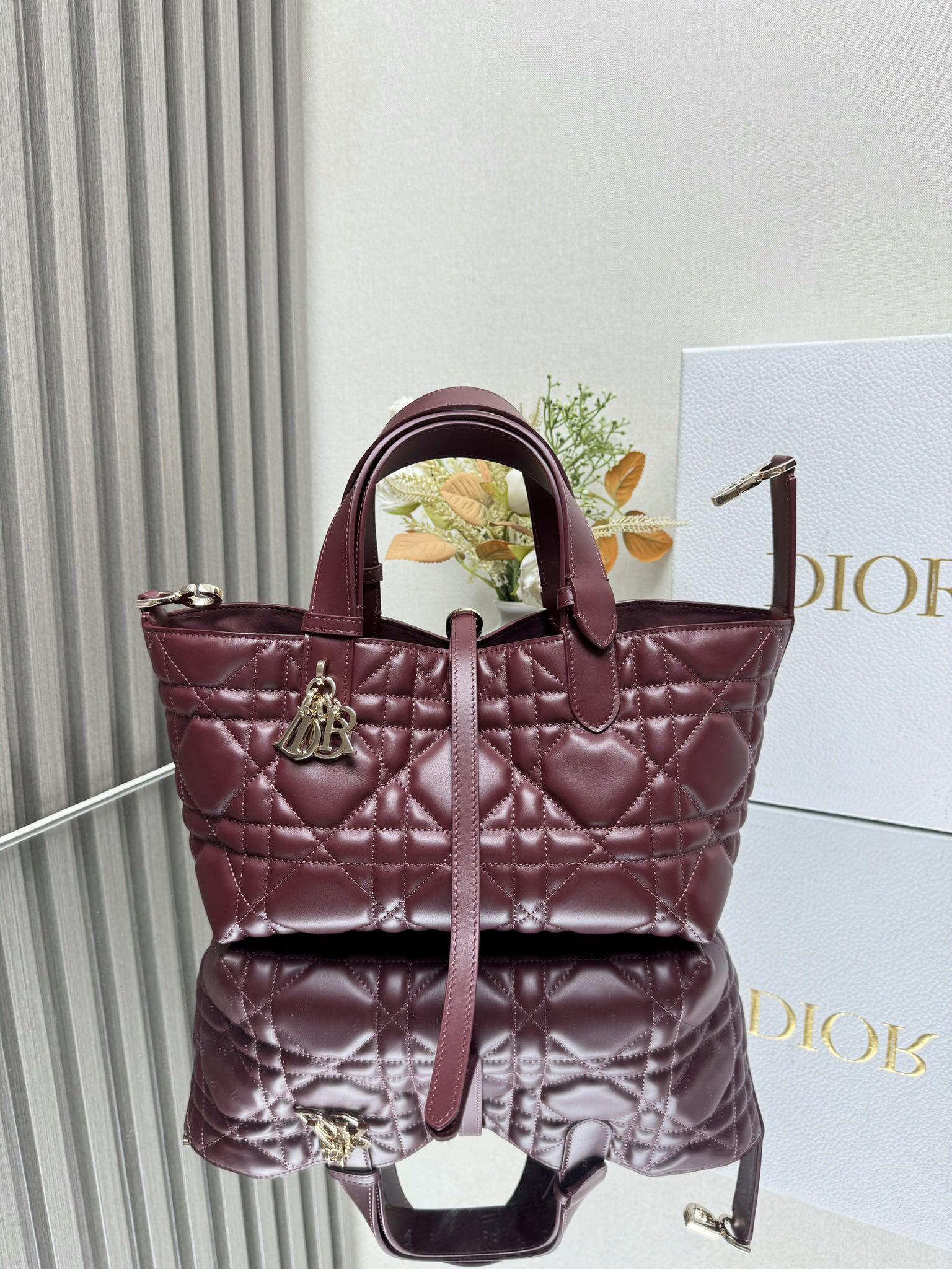 Dior-toujours handbag Burgundy