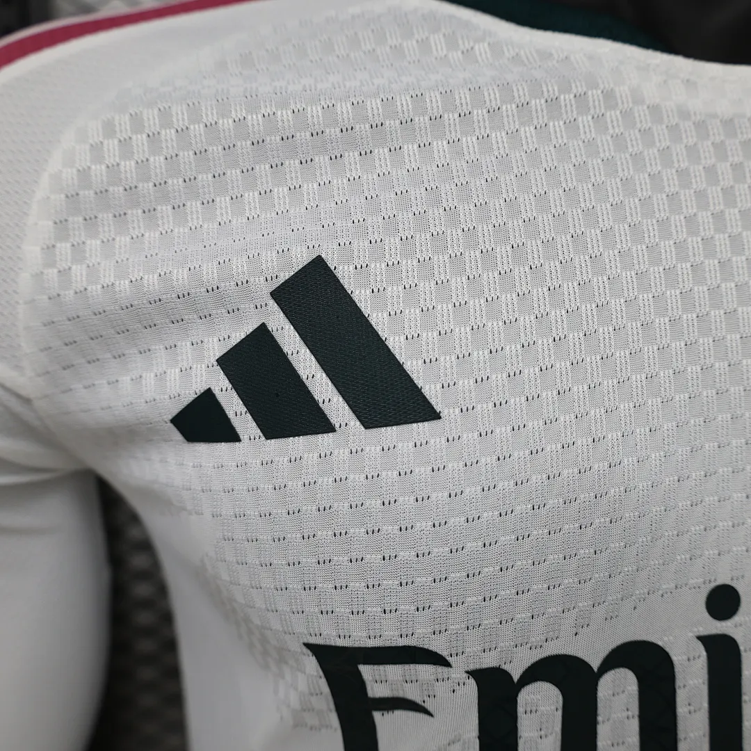 2026/27 La Liga Real Madrid Team Home Football Jersey Player Version Long Sleeves - JerseyFun