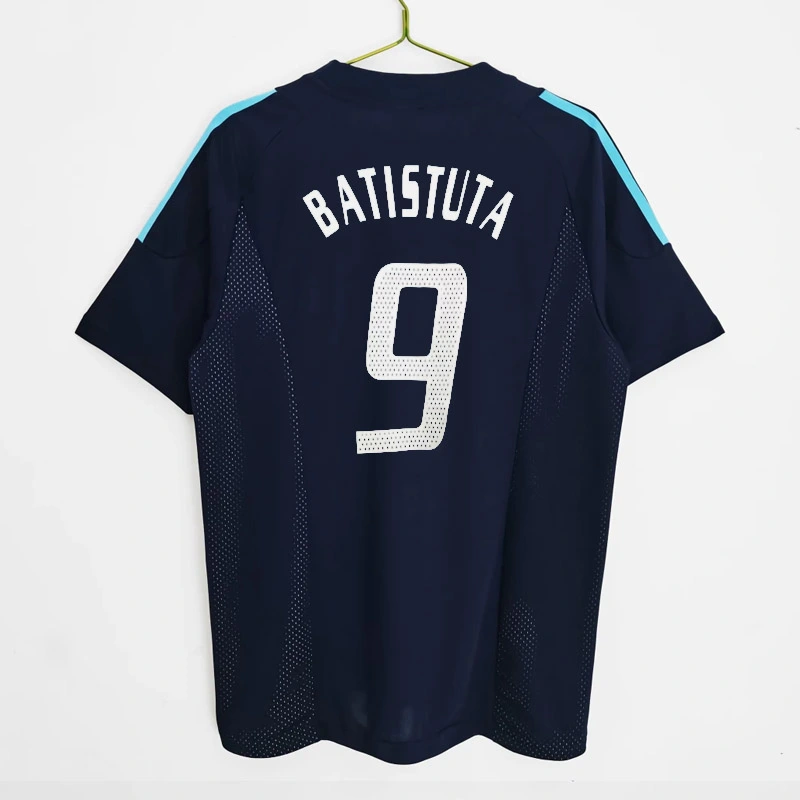 retro 2002 Argentina away retro football jersey Fan version