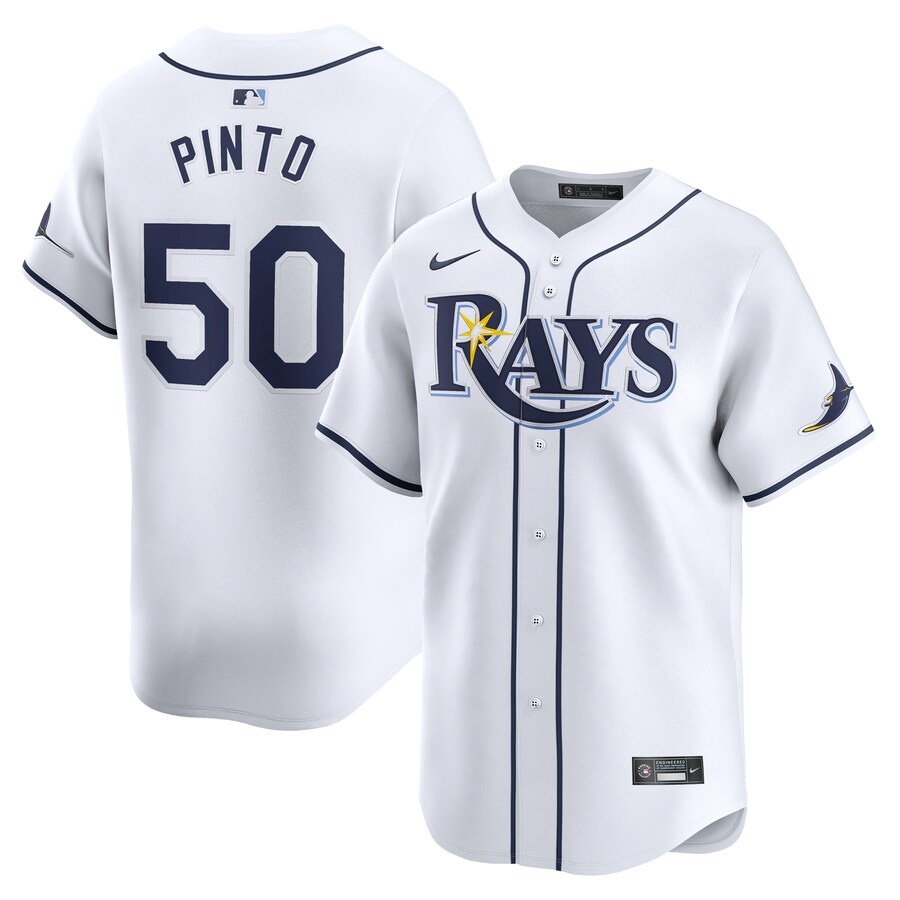 Rene Pinto Tampa Bay Rays Home Limited Player Jersey White