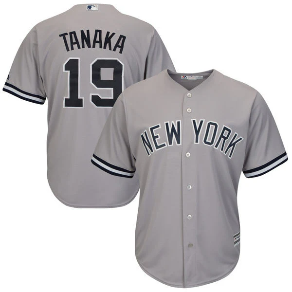 Marahiro Tanaka New York Yankees Grey Road Jersey