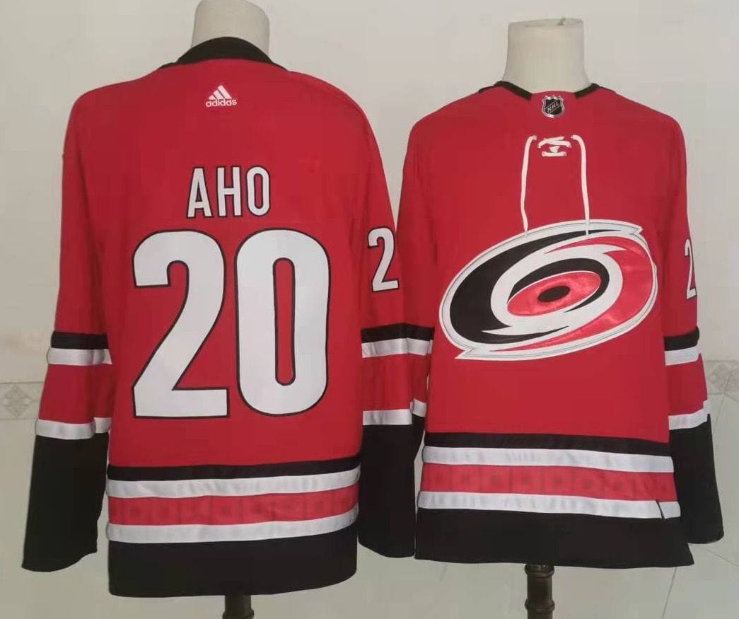NHL Carolina Hurricanes  AHO # 20 Jersey