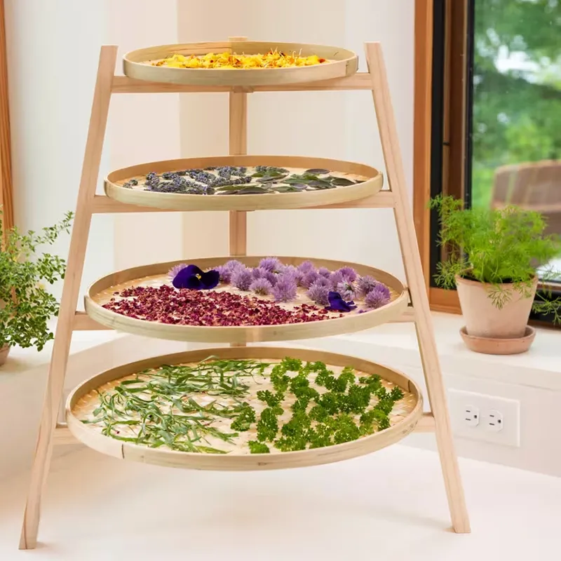 Bamboo Herb Drying Rack