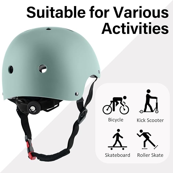 HCIISOFT Skateboard Bike Helmet