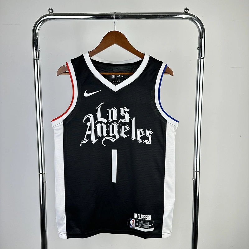 2021 NBA LA Clippers (1 HARDEN) Basketball Jersey