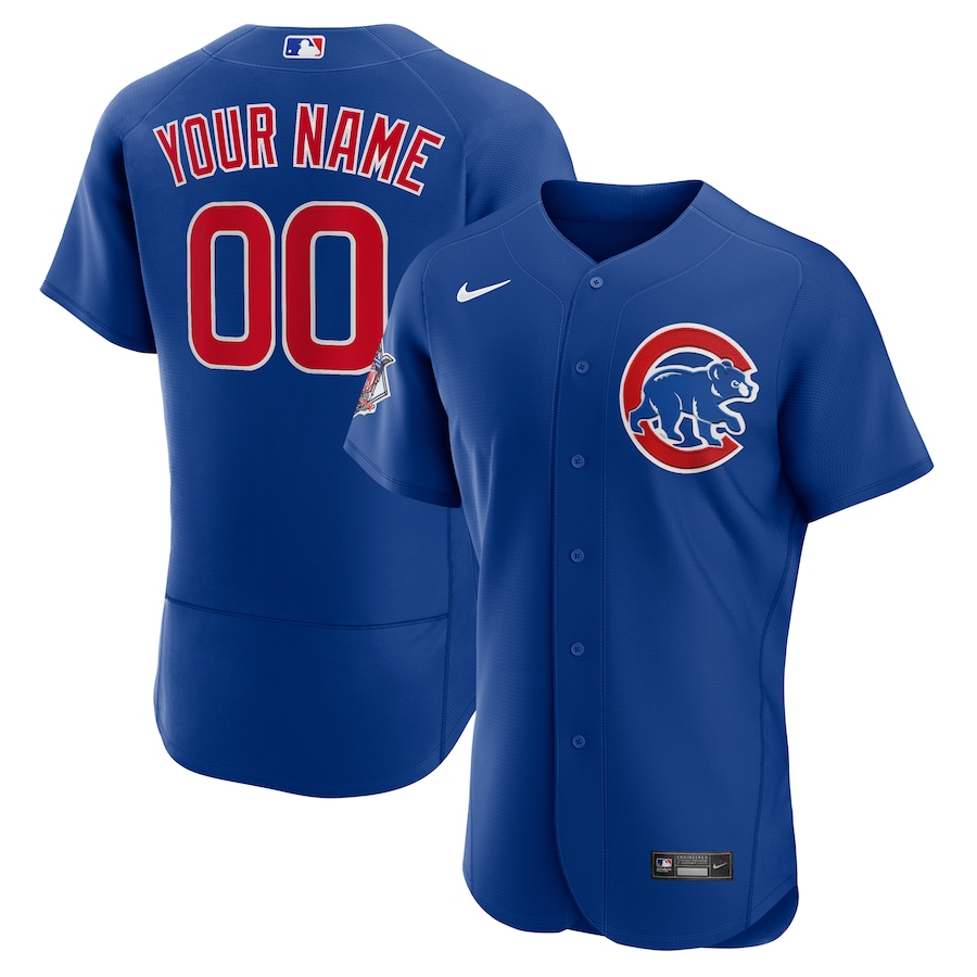Chicago Cubs Alternate Custom Jersey Royal