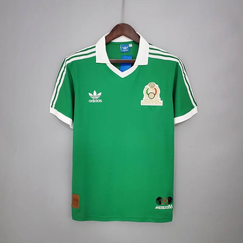 Retro Mexico 1986 home Football jersey retro