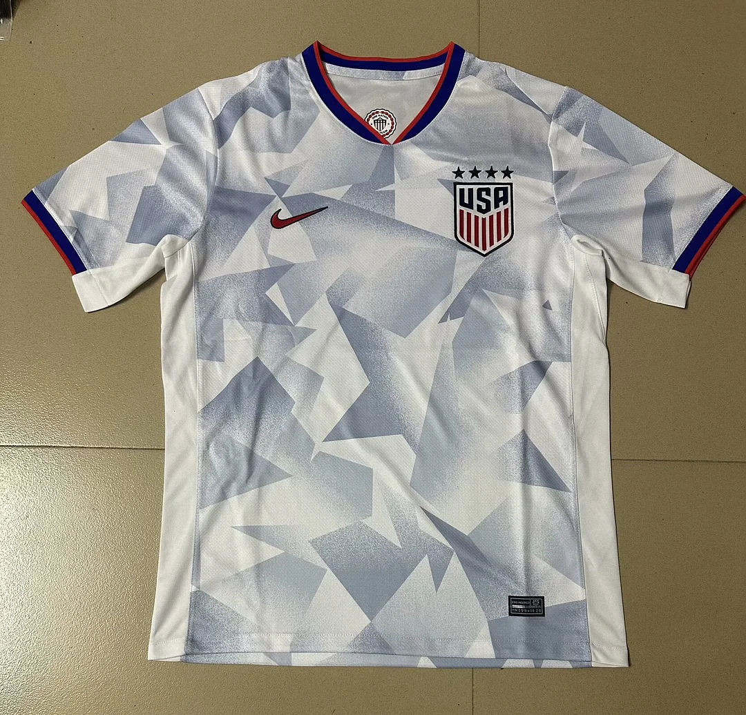 2025/2026 United States Team Home Blue Football Jersey