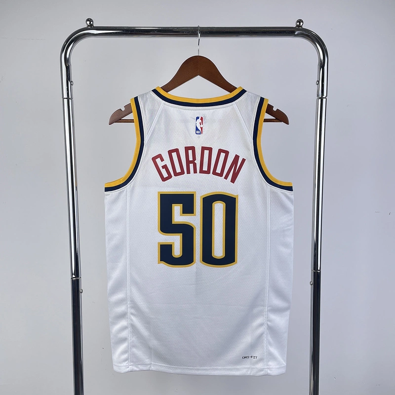 2023 NBA Denver Nuggets 50 GORDON Basketball Jersey