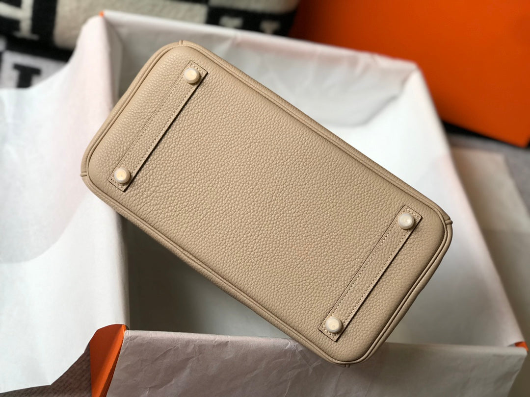 Hermes Birkin 35Cm Beige Togo Leather Gold Hardware
