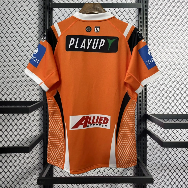 2025 Wests Tigers Away Rugby Jersey