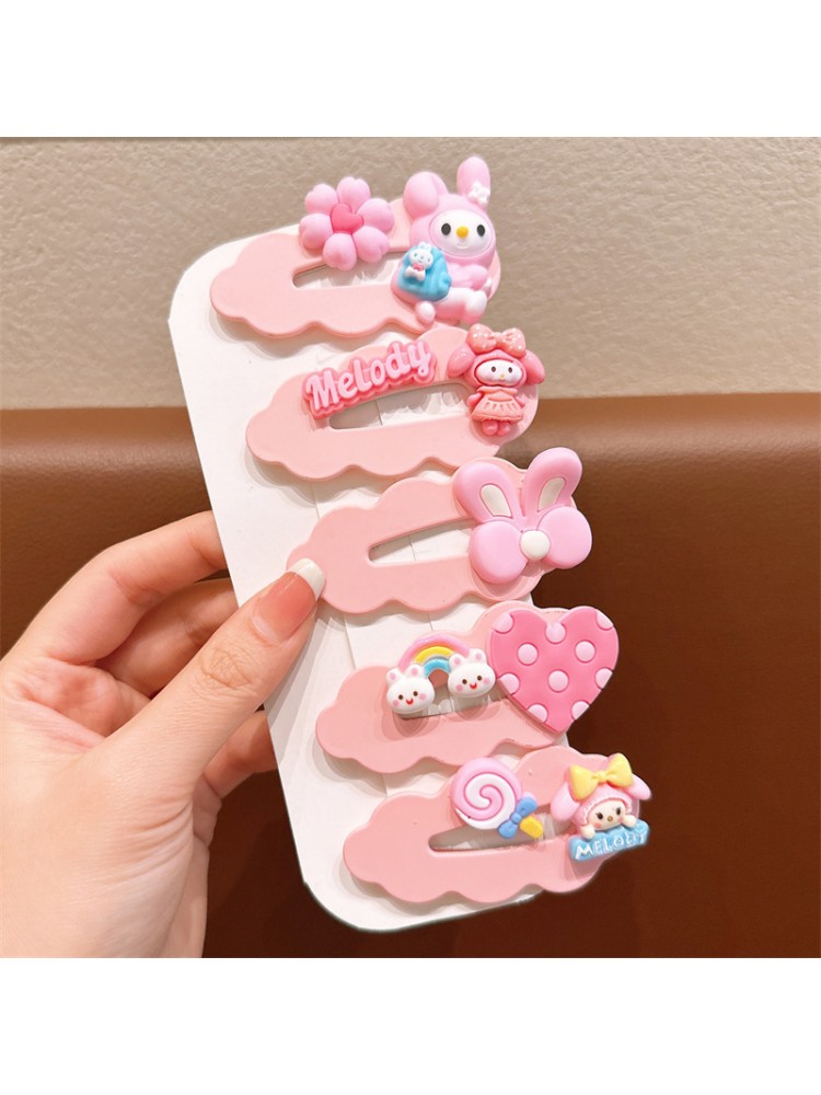 Cartoon Hydrocolloid Wavy Kid Hair Accessories