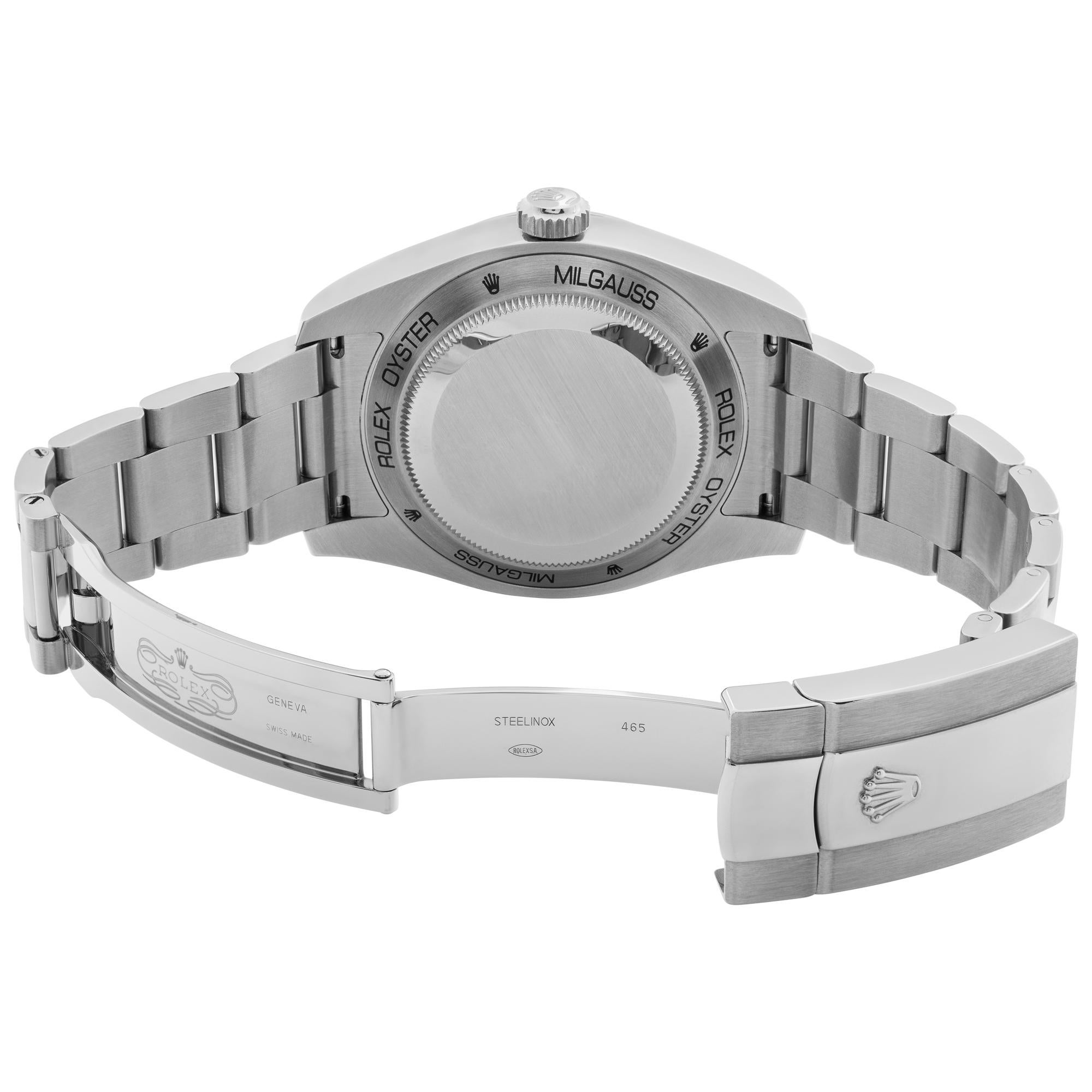 Rolex Milgauss 40mm Blue Dial 116400GV