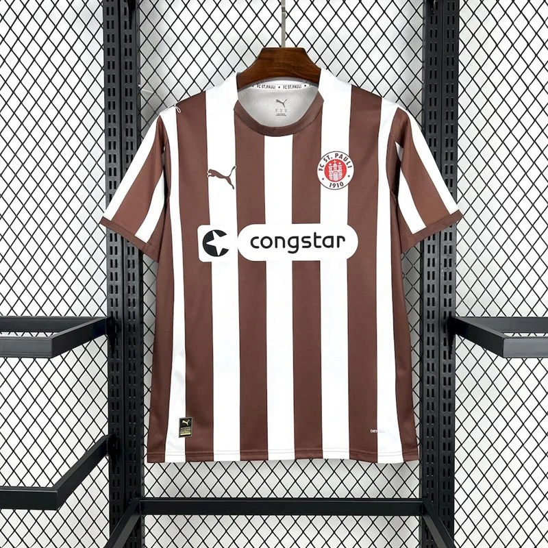 2025-26 St.. Pauli season home Football jersey