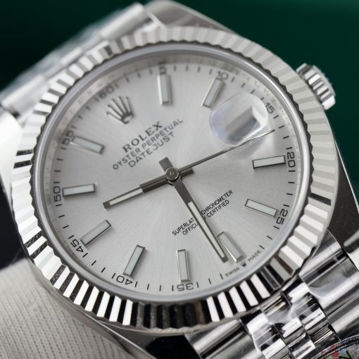 [Superclone] Rolex Datejust 41mm Silver Dial Jubilee 126334