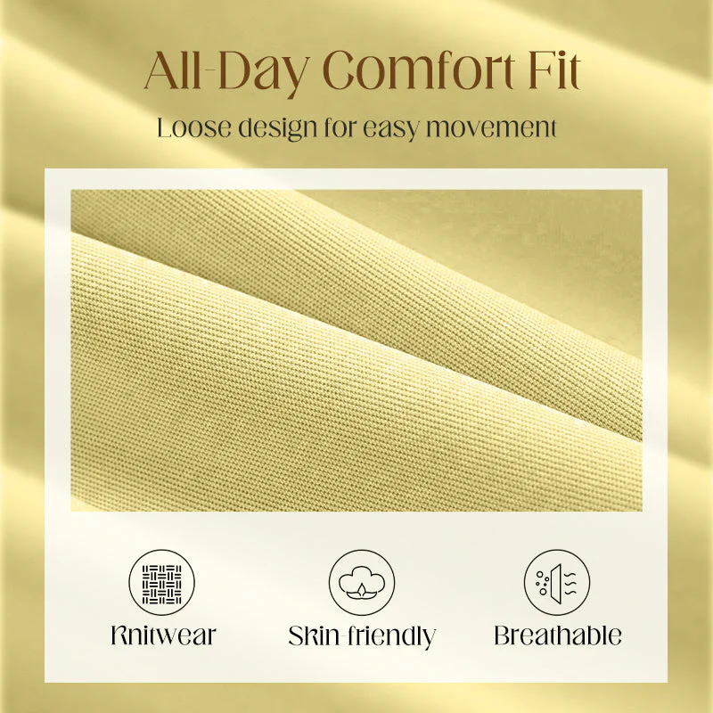 ✨🔥Women's Crew Neck Casual Loose T-Shirt Dress💕