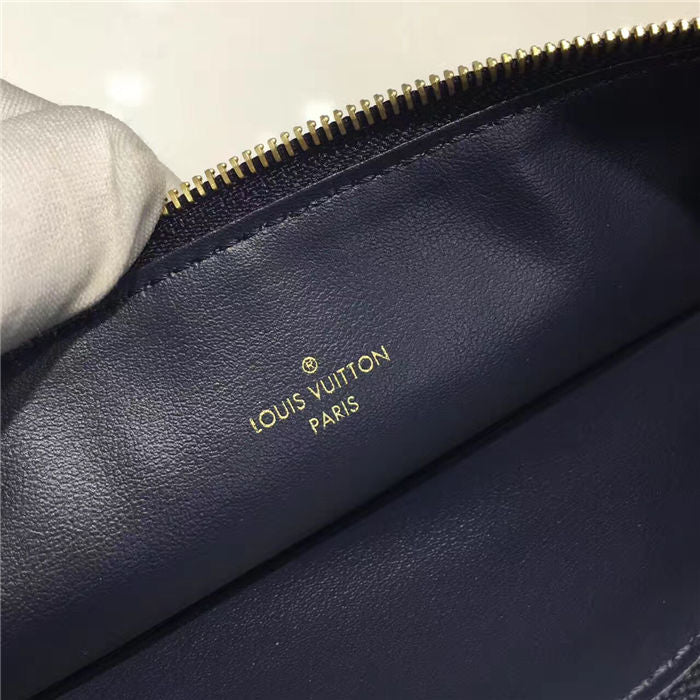 Louis Vuitton F Licie Pochette Navy Blue 21cm/8.3in