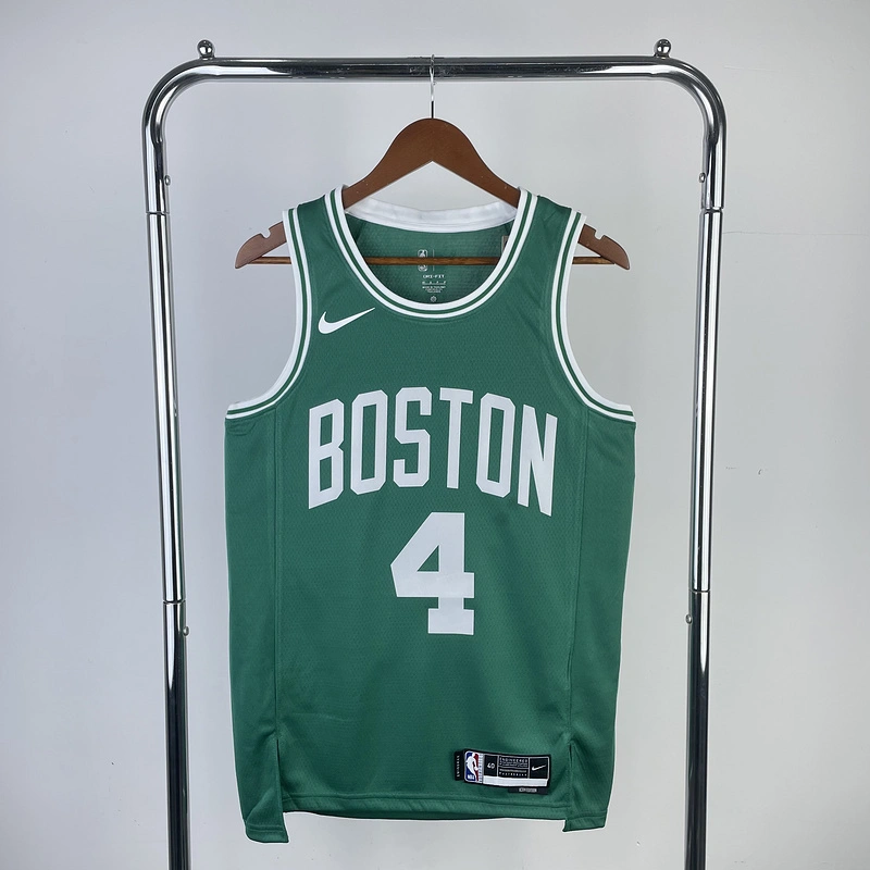2023 NBA Boston Celtics  4 HOLIDAY Basketball Jersey