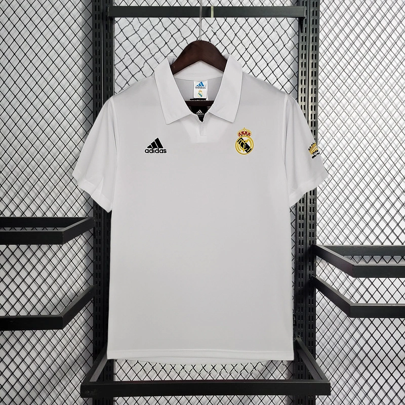 Retro 2002-03 Real Madrid Champions League HOME Football jersey retro